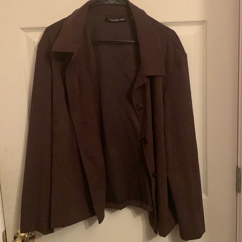 Brown coat